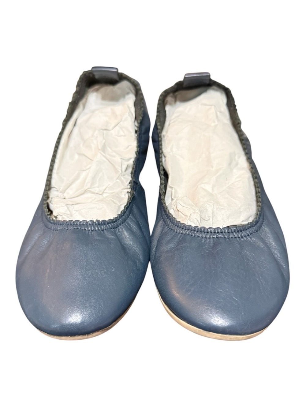 Click Vera Leather Ballet Flats Blue EU 39 / US Women’s 8 Pre-Owned